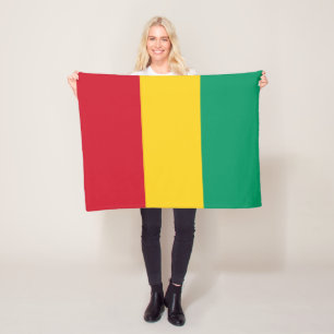 Vlag van Guinee Fleece Deken