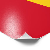 Vlag van Guinee Foto Afdruk (Hoek)