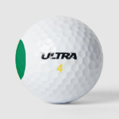 Vlag van Guinee Golfballen (Logo)