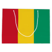 Vlag van Guinee Groot Cadeauzakje (Achterkant)