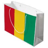 Vlag van Guinee Groot Cadeauzakje (Achterkant Gekanteld)