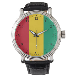 Vlag van Guinee Horloge