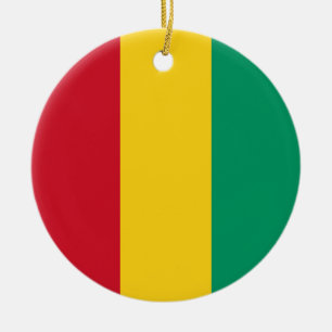 Vlag van Guinee Keramisch Ornament