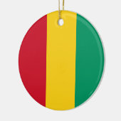 Vlag van Guinee Keramisch Ornament (Links)