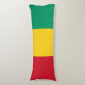 Vlag van Guinee Lichaamskussen (Voorkant Verticaal)