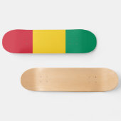 Vlag van Guinee Persoonlijk Skateboard (Horizontaal)