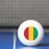 Vlag van Guinee Pingpongbal (Net)