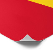 Vlag van Guinee Poster (Hoek)