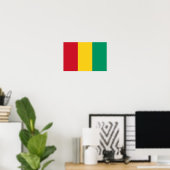 Vlag van Guinee Poster (Thuiskantoor)