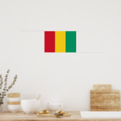 Vlag van Guinee Poster (Keuken)