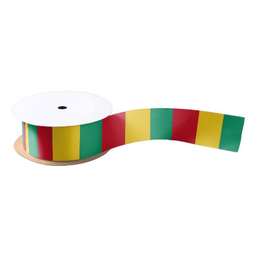 Vlag van Guinee Satijnen Lint (Spoel)