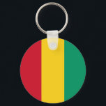Vlag van Guinee Sleutelhanger<br><div class="desc">Vlag van Guinee</div>