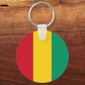Vlag van Guinee Sleutelhanger (Achterkant)