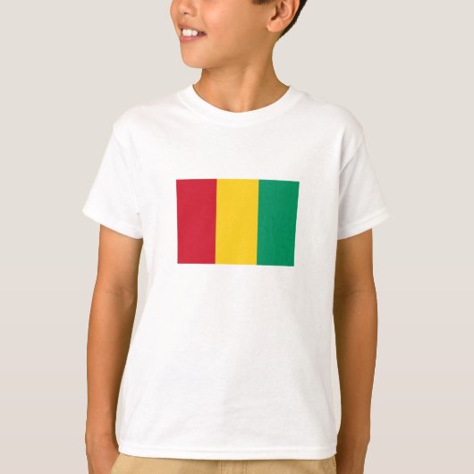 Vlag van Guinee T-shirt (Voorkant)