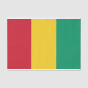 Vlag van Guinee Tissuepapier