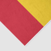 Vlag van Guinee Tissuepapier (Detail)