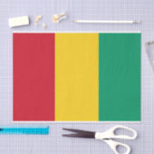 Vlag van Guinee Tissuepapier (Craft)
