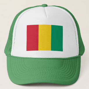 Vlag van Guinee Trucker Pet