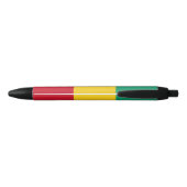 Vlag van Guinee Zwarte Inkt Pen (Achterkant)
