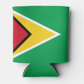 Vlag van Guyana Blikjeskoeler (Voorkant)