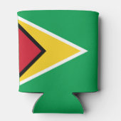 Vlag van Guyana Blikjeskoeler (Achterkant)