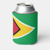 Vlag van Guyana Blikjeskoeler (Blikje Achterkant)