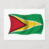 Vlag van Guyana Briefkaart (Voorkant)