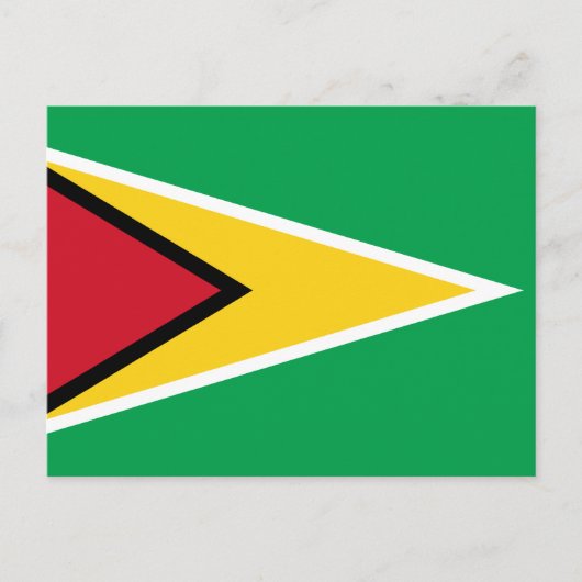 Vlag van Guyana Briefkaart (Voorkant)
