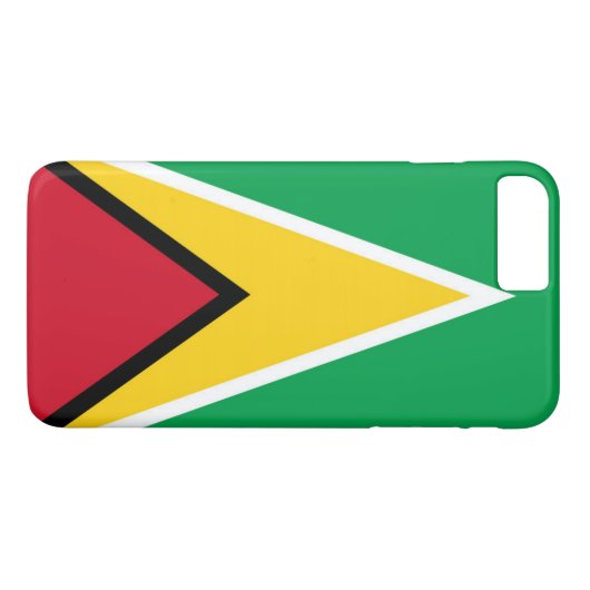 Vlag van Guyana Case-Mate iPhone Case (Achterkant (Horizontaal))