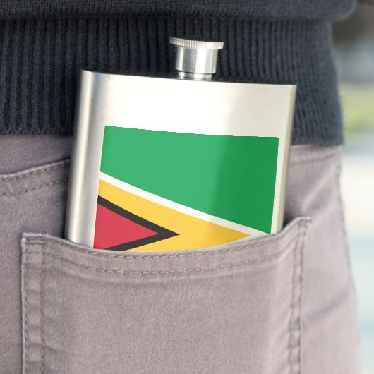 Vlag van Guyana Flacon (Voorbeeld)