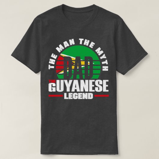 Vlag van Guyana Guyanese Guyana T-shirt (Design voorkant)