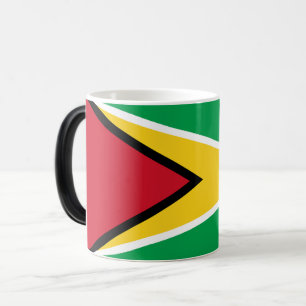 Vlag van Guyana Magische Mok