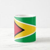 Vlag van Guyana Magische Mok (Center)