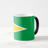 Vlag van Guyana Magische Mok (Voorkant rechts)