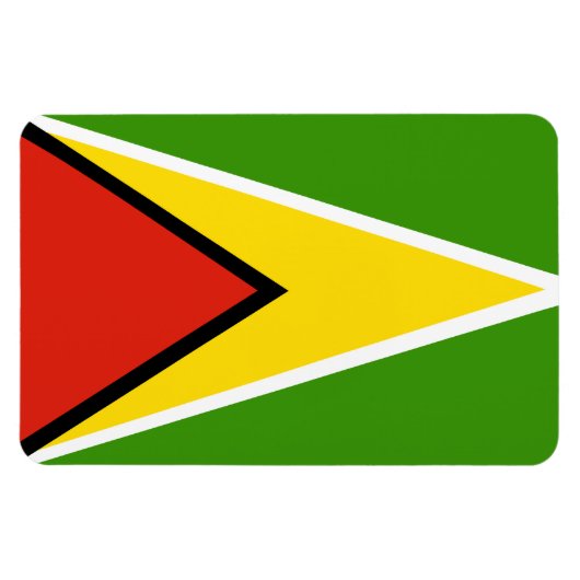 Vlag van Guyana Magneet (Horizontaal)