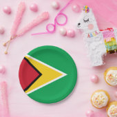 Vlag van Guyana Papieren Bordje (Feest)