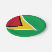 Vlag van Guyana Papieren Bordje (Gekanteld)