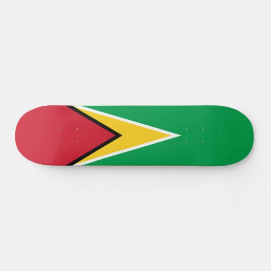 Vlag van Guyana Persoonlijk Skateboard (Horizontaal)
