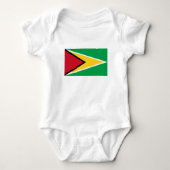 Vlag van Guyana Romper (Voorkant)