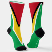 Vlag van Guyana Sokken (Gebogen)