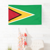 Vlag van Guyana Spandoek (Insitu)