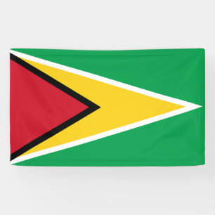 Vlag van Guyana Spandoek
