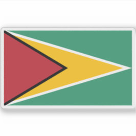Vlag van Guyana Sticker