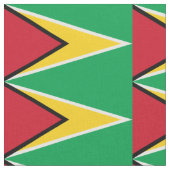 Vlag van Guyana Stof (Close Up)