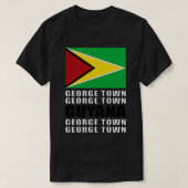 Vlag van Guyana T-shirt (Design voorkant)