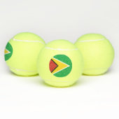 Vlag van Guyana Tennisballen (Multi)