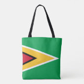 Vlag van Guyana Tote Bag (Achterkant)