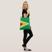 Vlag van Guyana Tote Bag (Op model)