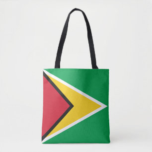 Vlag van Guyana Tote Bag