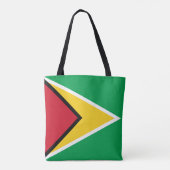 Vlag van Guyana Tote Bag (Achterkant)